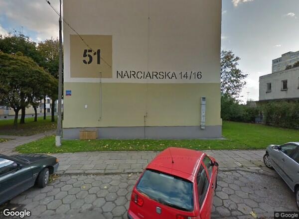 Ceny transakcyjne mieszkań Łódź Narciarska 14/16