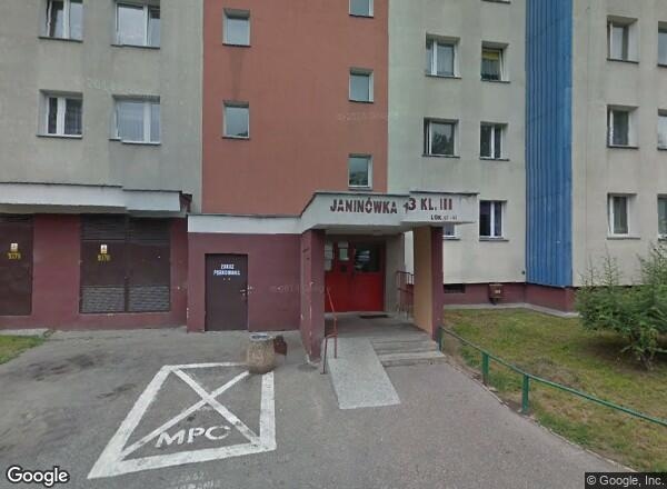 Ceny transakcyjne mieszkań Warszawa ul. Janinówka 13