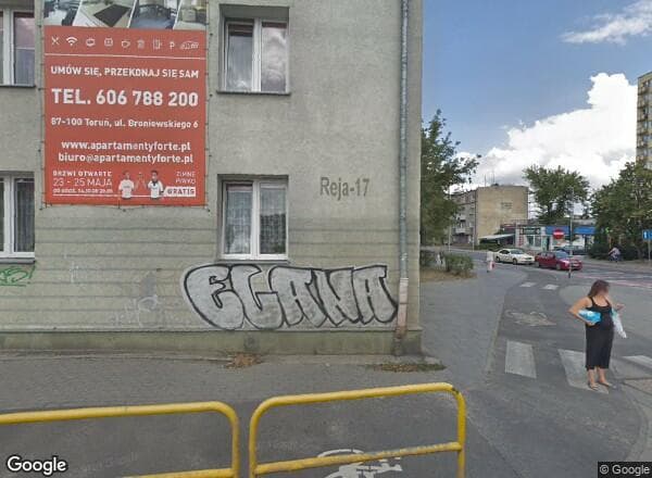 Ceny transakcyjne mieszkań Toruń Mikołaja Reja 17